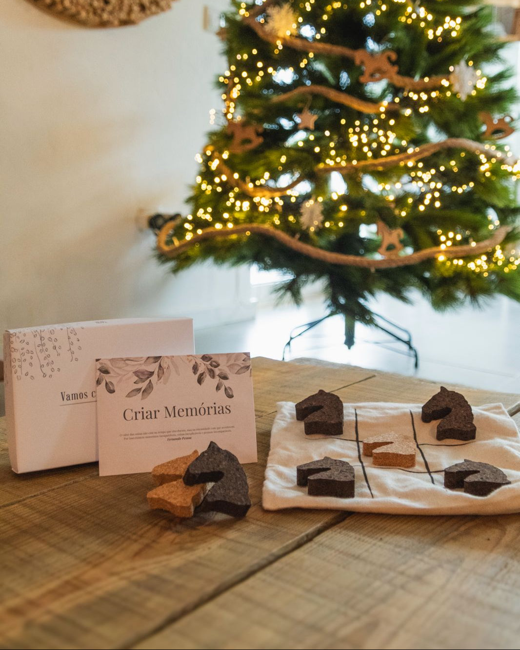 Voucher Físico • Batismo Equestre + Jogo Cavalo em Linha