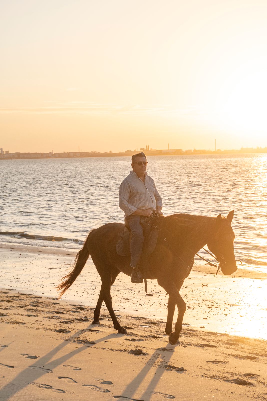 Passeio a Cavalo Privado ao Pôr-Do-Sol
