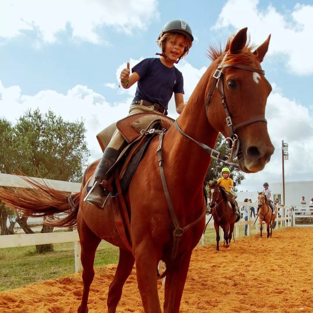 Batismo Equestre • 30 min • A partir dos 3 anos