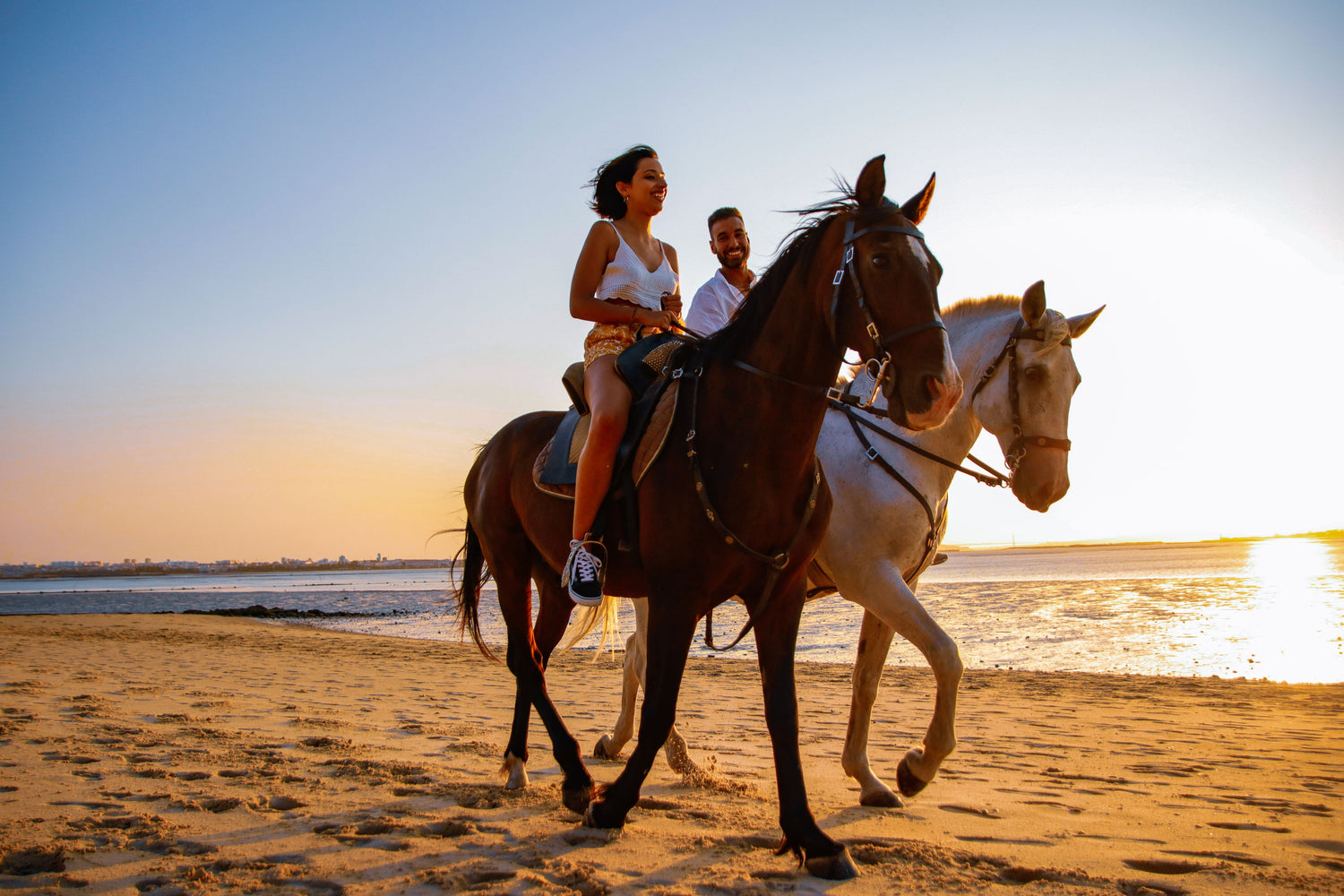 Digital Voucher - Horseback Riding on Pôr-Do-Sol Beach