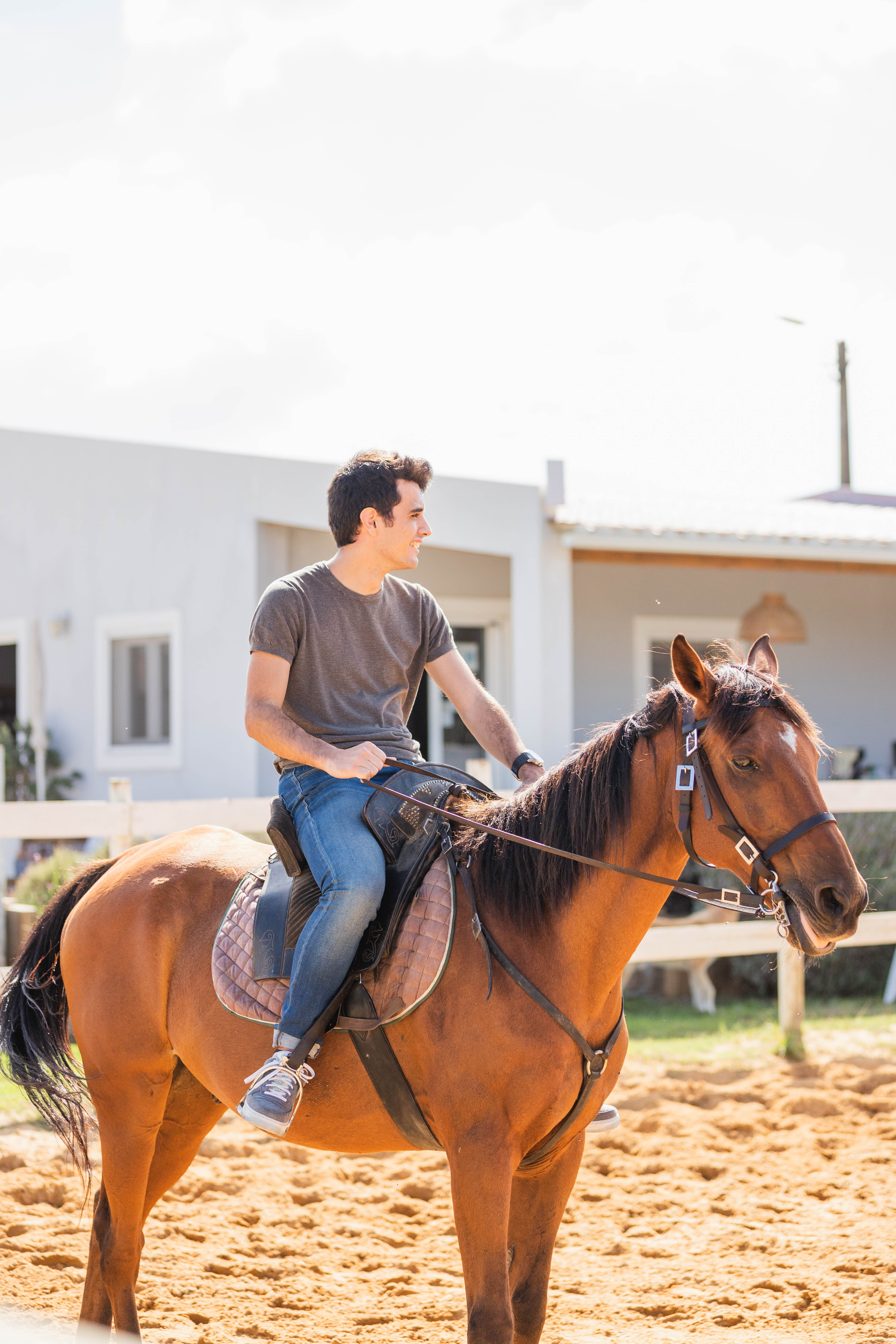 Caixa - Oferta • Jogo Cavalo em Linha + Batismo Equestre – Andar a