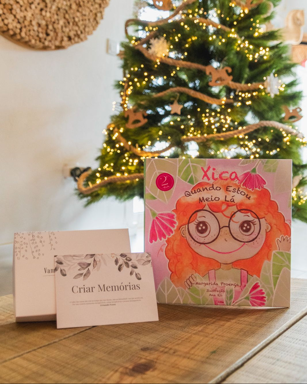 Voucher físico • Batismo Equestre + Livro da História da Xica "QUANDO ESTOU MEIO LÁ"